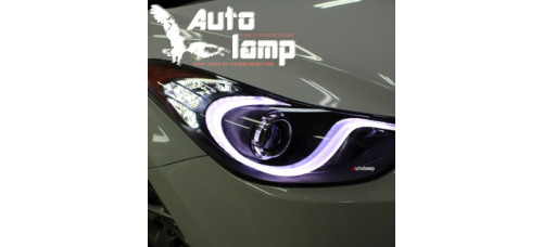 autolamp line led headlights hyundai elantra 2010-13